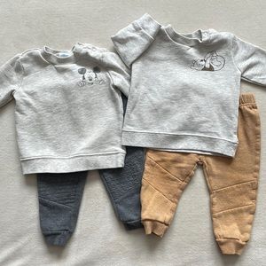 Disney Baby Sweatsuit bundle